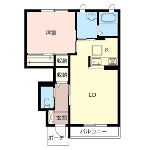 【間取り】 | シャーメゾン秋山Ａ