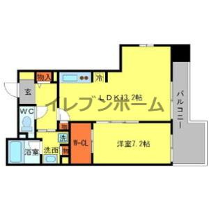 BRAVI南堀江の間取り