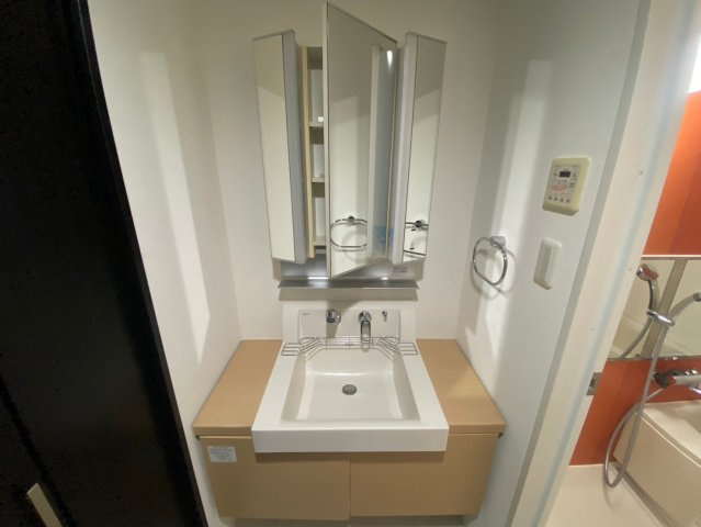 BRAVI南堀江の洗面所