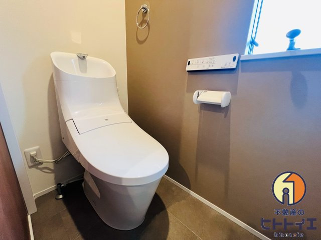 ティーレグノ羽犬塚のトイレ|シンプルで使いやすいトイレです