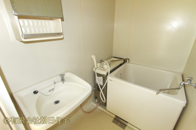 ハイツ住吉の浴室