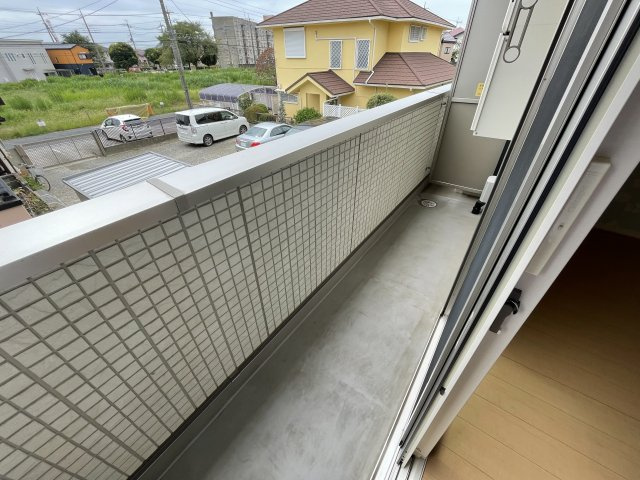 オリーブガーデンひばりが丘のバルコニー