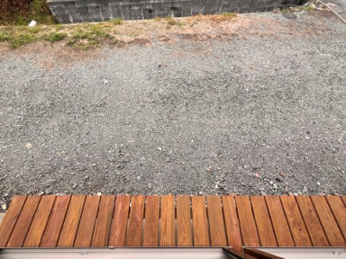 馬場一戸建の庭