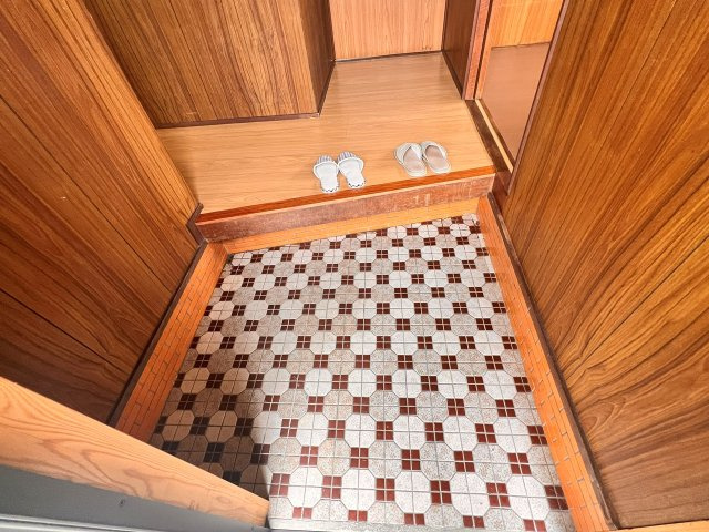 馬場一戸建の玄関