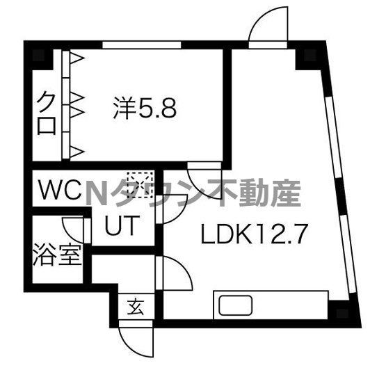 【間取り】 | ISM松原 | 間取りです。