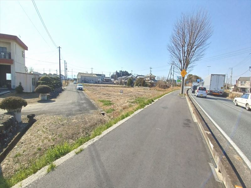 東松山市古凍　土地444坪の外観