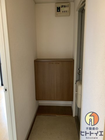 アーサハイツの玄関|シューズボックスもある玄関です
