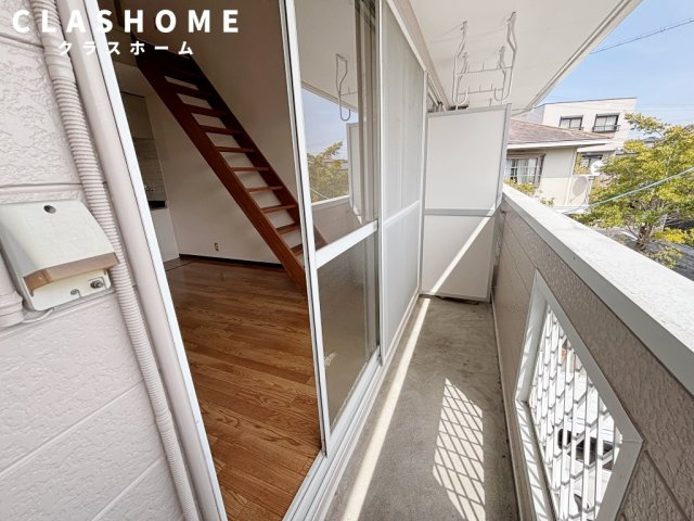 アビタ新道　　　刈谷市近郊の賃貸はクラスホームのバルコニー