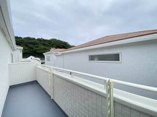 【バルコニー】 | 南城市玉城糸数3期（全4棟）1・2号棟 | 1号棟　便利なバルコニー付き♪