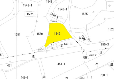 【土地図】 | 田海町字下上之原戸建