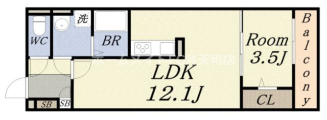 【間取り】 | サンジェルマン市岡