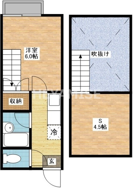 シャトル石神の間取り