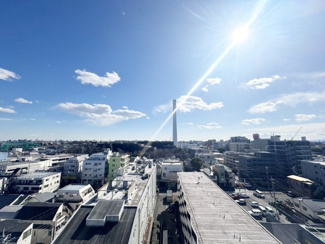 【展望】 | バルコニーは南向きで前面建物がなく気持ちの良い眺めです。