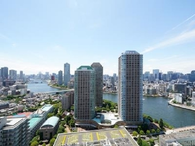 中央区佃２丁目の賃貸マンションのその他|眺望