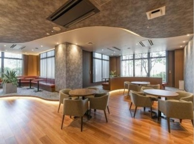 中央区佃２丁目の賃貸マンションのその他|ラウンジ