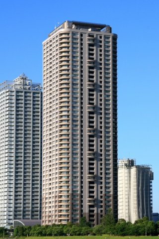 中央区佃２丁目の賃貸マンションの外観