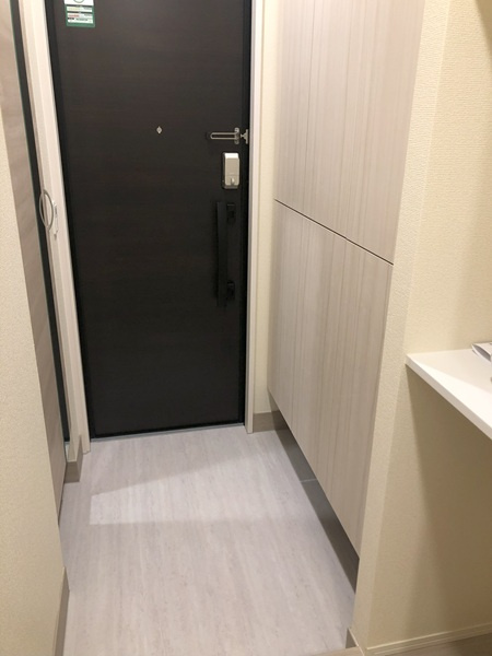 ディーシャンブル南丸之内B棟の玄関