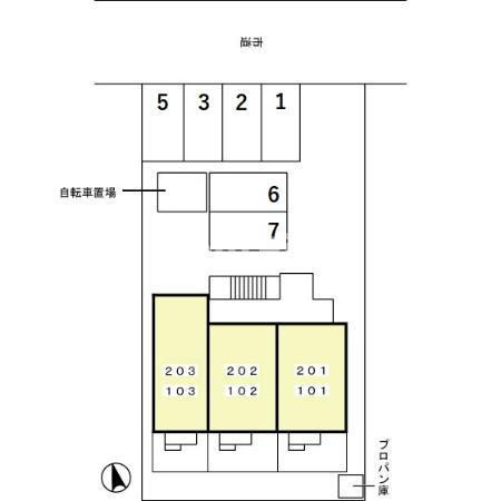 スターブルＮＯＭＵＲＡの区画図