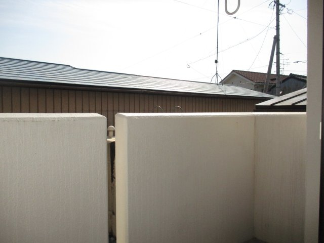 Add Squareのバルコニー