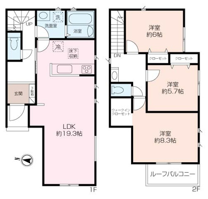 ご見学可能＼建物完成済／海近の限定１邸　平塚市幸町　新築戸建の画像