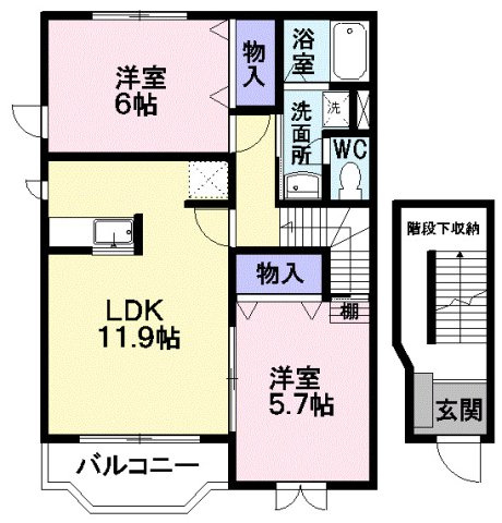 リヴィエールの間取り|間取図