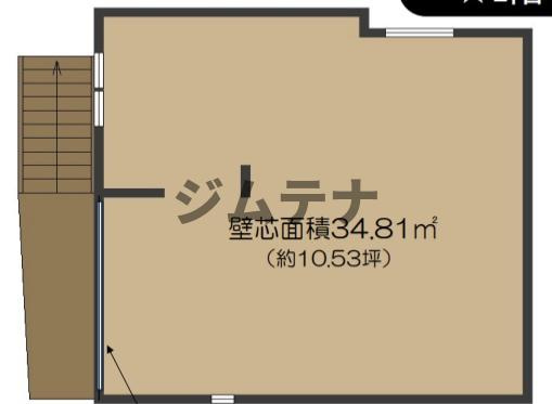 【間取り】 | 南円町テナント