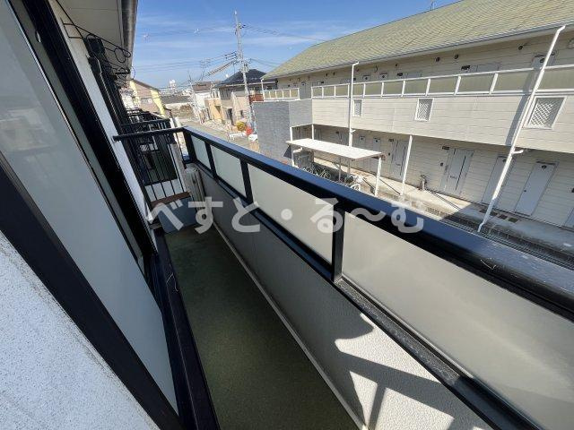 カサベルデTYOのバルコニー