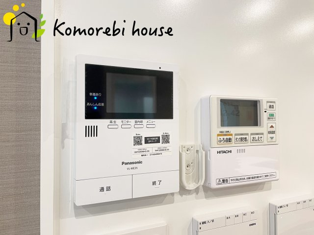 蓮田市閏戸　中古一戸建ての防犯設備|モニター付きインターホン