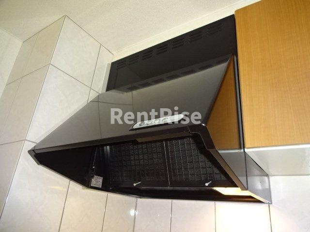 ハイツ樹々Ⅰのキッチン|キッチン換気扇(イメージ)