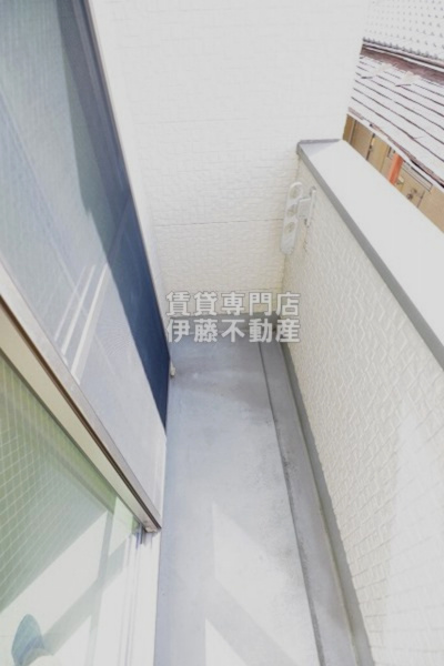 SANCTUARYのバルコニー|南向き陽当り良好