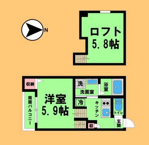 SANCTUARYの間取り