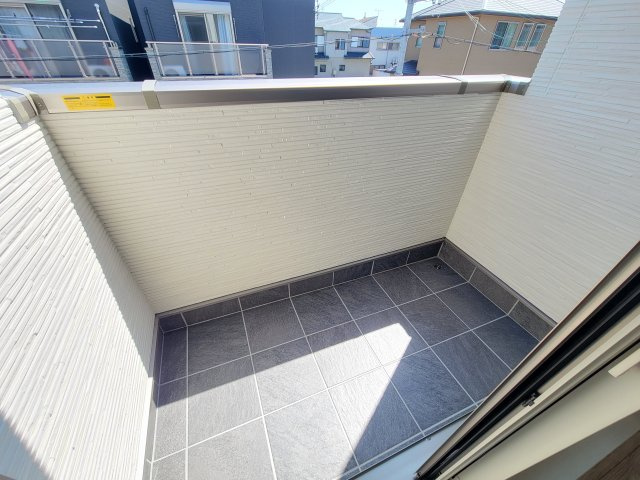 楠見中Ⅳ・新築戸建のバルコニー