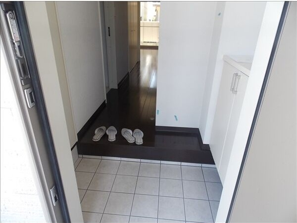 エトワール社口Ｃの玄関