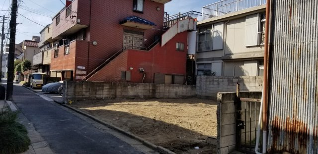 【前面道路含む現地写真】 | 大田区東矢口２丁目条件付き売地！（A号棟）