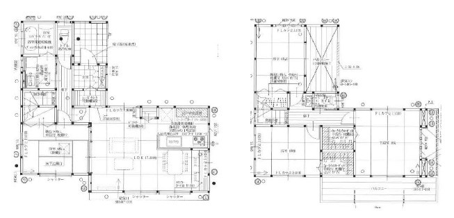 【中古戸建】前橋市粕川町込皆戸の間取り|■間取り図｜敷地面積：216.20（約65.4坪）　建物面積：105.99（約32.06坪）
