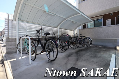 【その他共用部分】 | アムール千原 | 駐輪場です