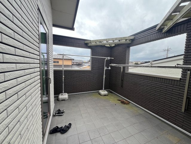 【一条工務店施工】東茨城郡大洗町　中古戸建てのバルコニー