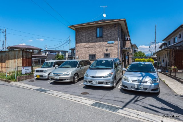 カーサ明成の駐車場|駐車場　2台付きです。