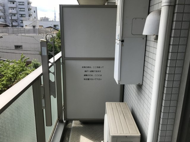 ラフィーネ・Ｓのバルコニー