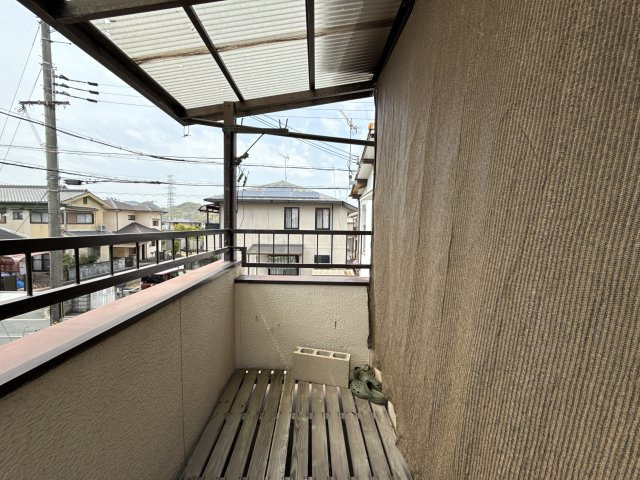 田寺4丁目戸建てのバルコニー