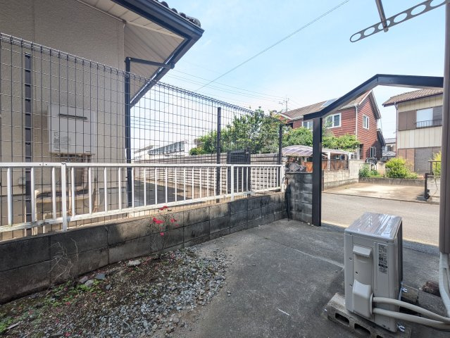 ロジュマン木崎のバルコニー