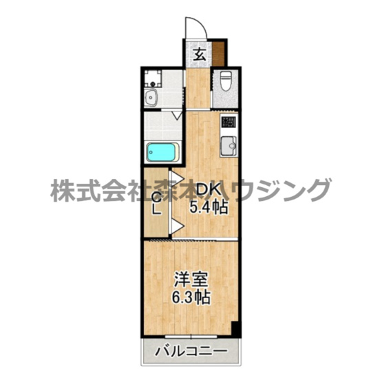 【間取り】 | 　サンフレンドソラーナ