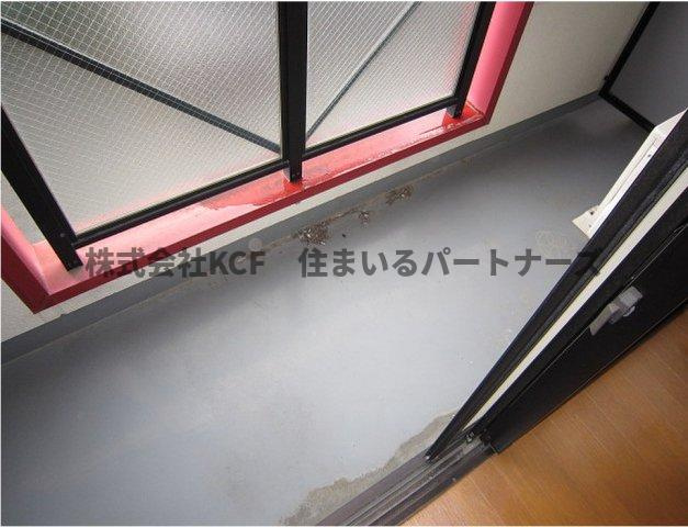 アイビーコート12の月のバルコニー