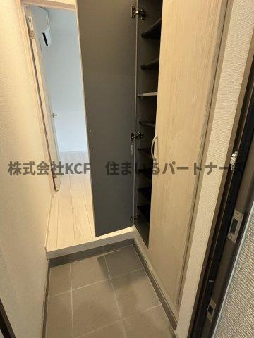 アルテ久留米の玄関|落ち着いた玄関です