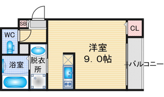 【間取り】 | グランコンフォール米野Ⅱ | 略図の為、現状優先