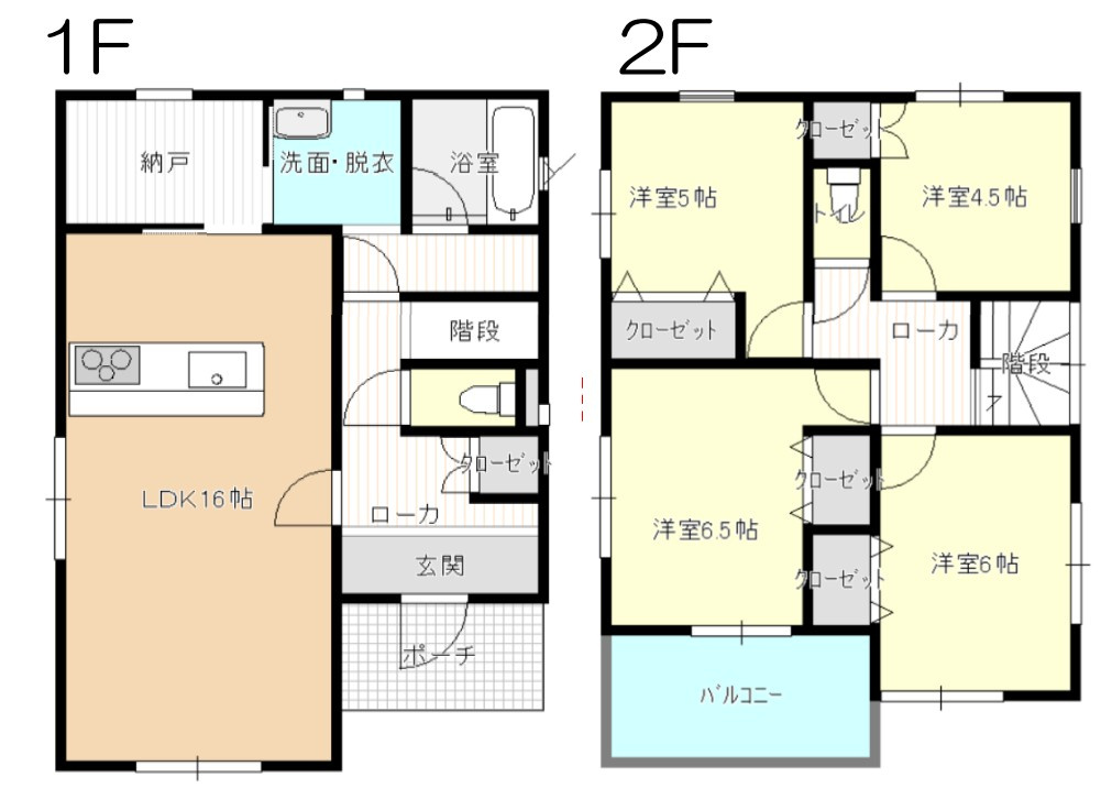 【中古戸建】伊勢崎市西久保町の間取り|■間取り図｜敷地面積：205.24（約62.08坪）　建物面積：98.41（約29.79坪）