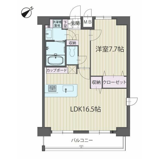 【間取り】 | パルティール覚王山