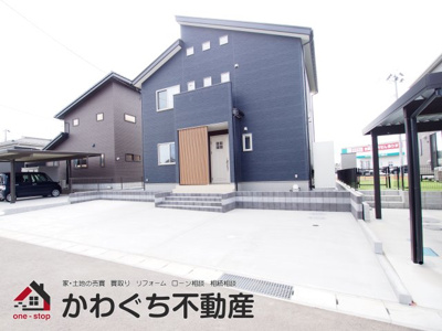 【外観】 | パパまる　伊達市箱崎 | ★内覧予約でブランド米2kg★　いつでも見学OKです！