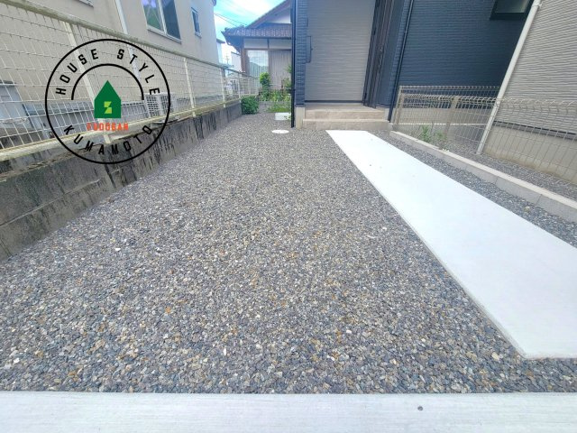 宇城市小川町北新田第1-2棟（1号棟）　の庭|お庭で自由な時間を過ごせます。