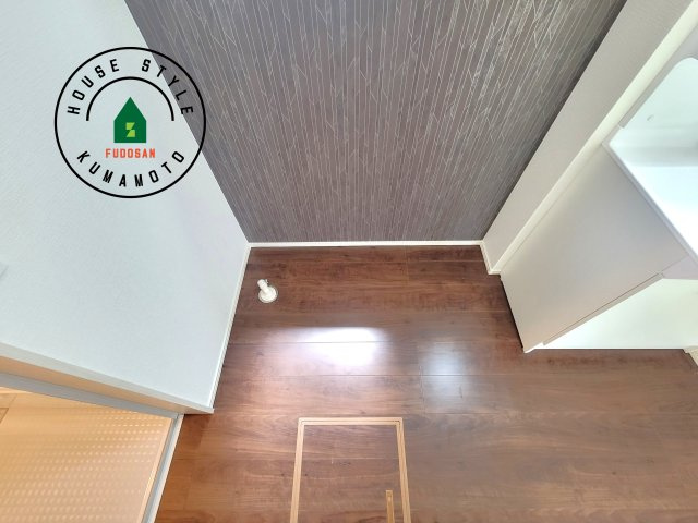 宇城市小川町北新田第1-2棟（1号棟）　のランドリースペース|ランドリースペースとなります。広々して有効的にご使用できます。 